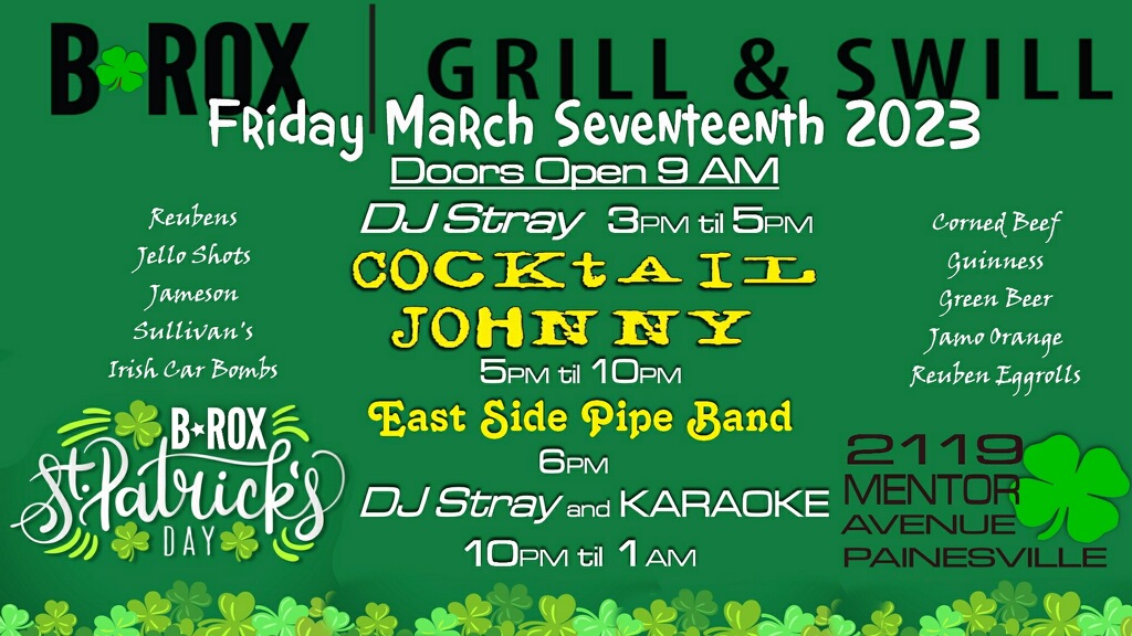 B-ROX Grill And Swill | Events & Specials